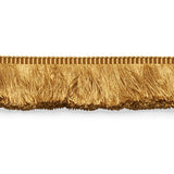 Schumacher Gold Francois Silk Brush Fringe