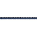 Schumacher Pierre Silk Gimp Extra Narrow Navy Trim