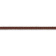 Schumacher Pierre Silk Gimp Extra Narrow Brown Trim