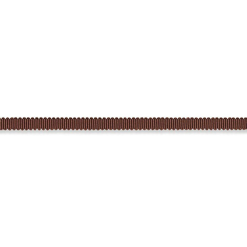 Schumacher Pierre Silk Gimp Extra Narrow Brown Trim