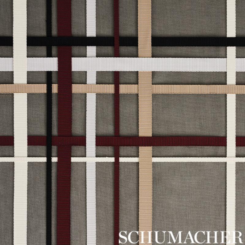 Schumacher Pierre Silk Gimp Narrow Patina Trim
