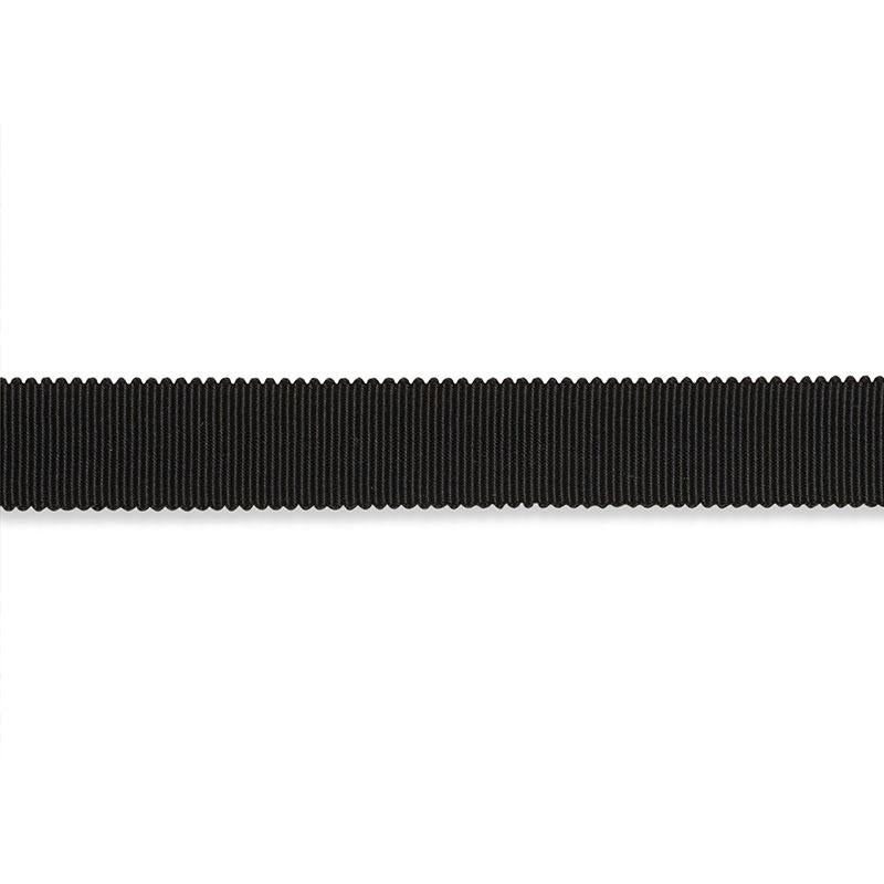 Schumacher Pierre Silk Gimp Medium Black Trim