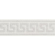 Schumacher Dove Etienne Silk Greek Key Narrow