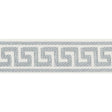 Schumacher Cloud Etienne Silk Greek Key Narrow