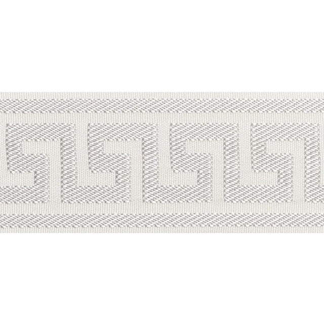 Schumacher Dove Etienne Silk Greek Key Wide