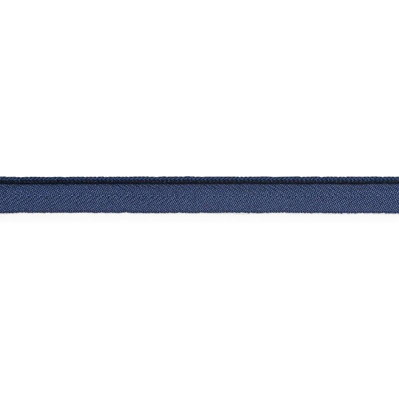 Schumacher Navy Cedric Cotton Lip Cord Narrow