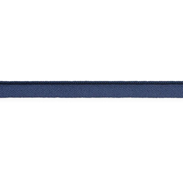 Schumacher Navy Cedric Cotton Lip Cord Narrow
