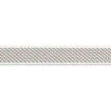 Schumacher Charcoal Winston Cotton Braid Narrow