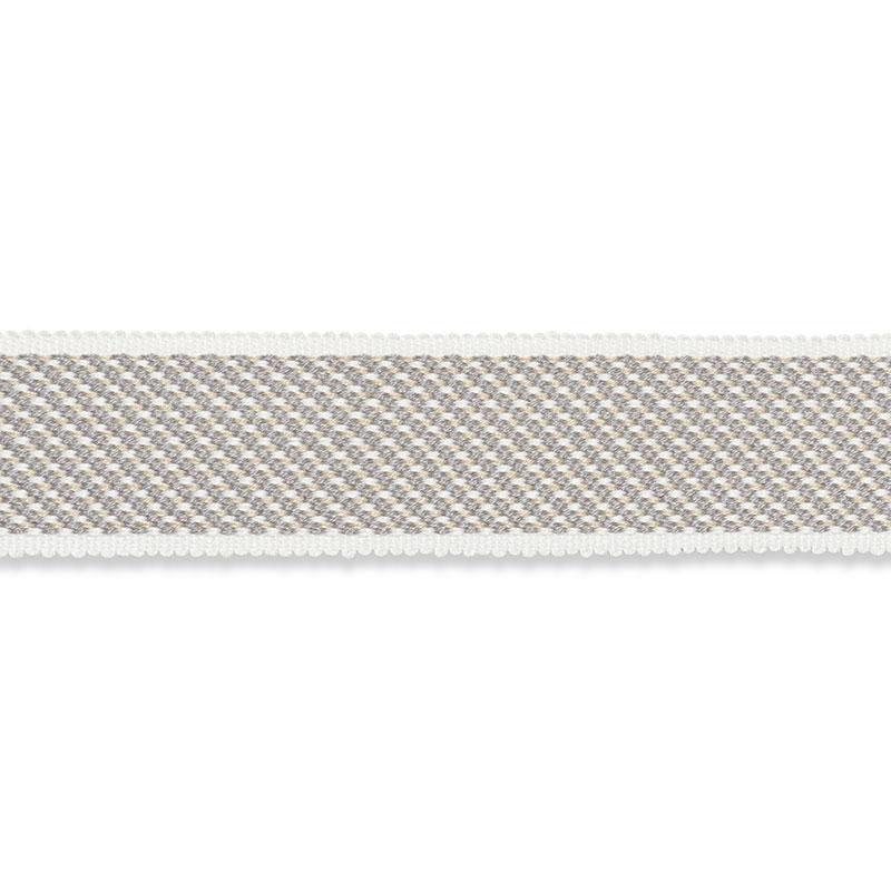 Schumacher Charcoal Winston Cotton Braid Medium