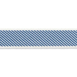 Schumacher Winston Cotton Braid Medium Navy Trim