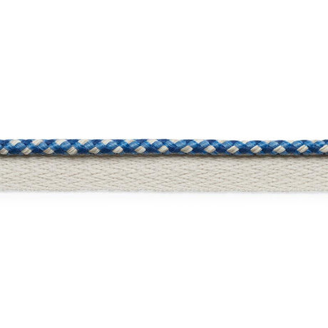 Schumacher Navy Keaton Lip Cord Indoor/Outdoor