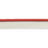 Schumacher Red Coleman Lip Cord