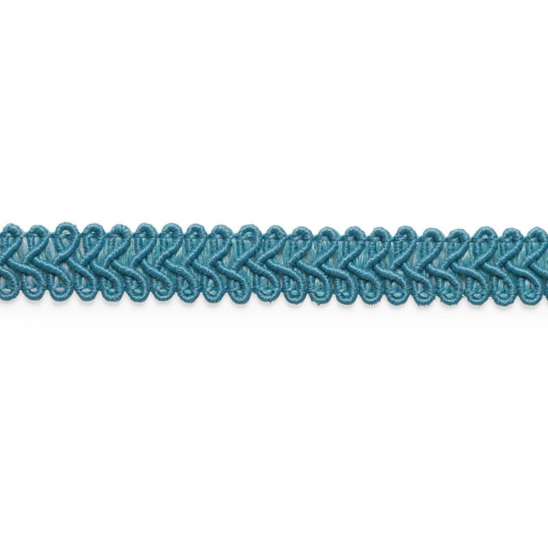 Schumacher Astor Braid Indoor/Outdoor Ocean Trim