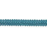 Schumacher Astor Braid Indoor/Outdoor Ocean Trim
