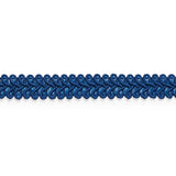 Schumacher Astor Braid Indoor/Outdoor Navy Trim