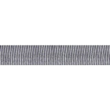 Schumacher Medium Faille Tape Grey Trim