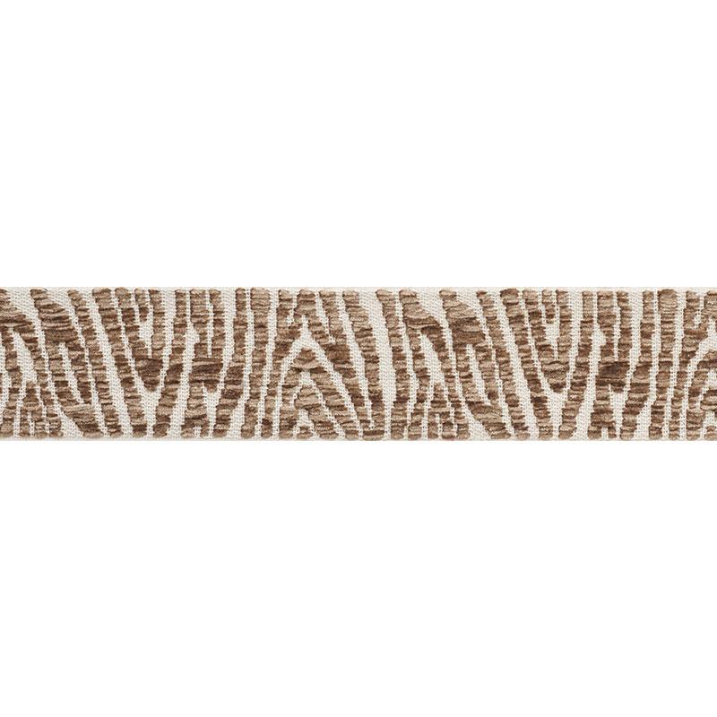 Schumacher Guinen Tape Taupe Trim