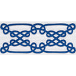 Schumacher Ormond Tape Blue Trim