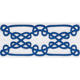 Schumacher Ormond Tape Blue Trim