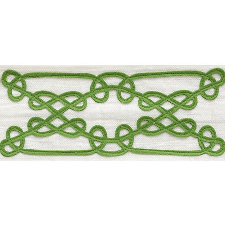 Schumacher Ormond Tape Green Trim