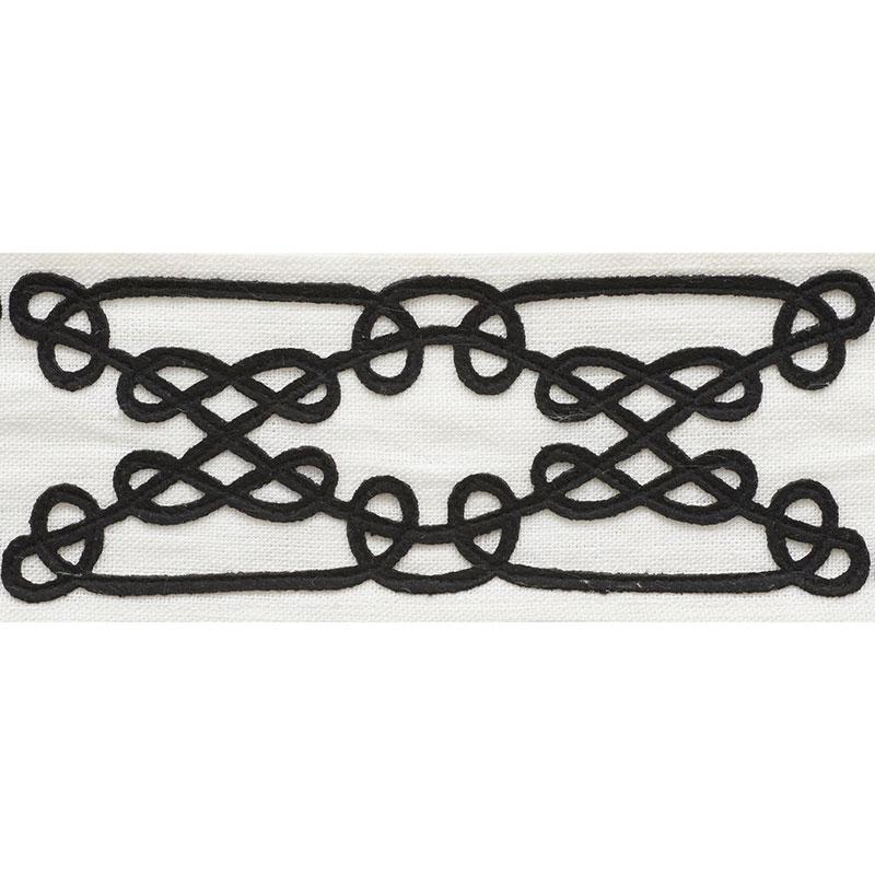 Schumacher Ormond Tape Black Trim