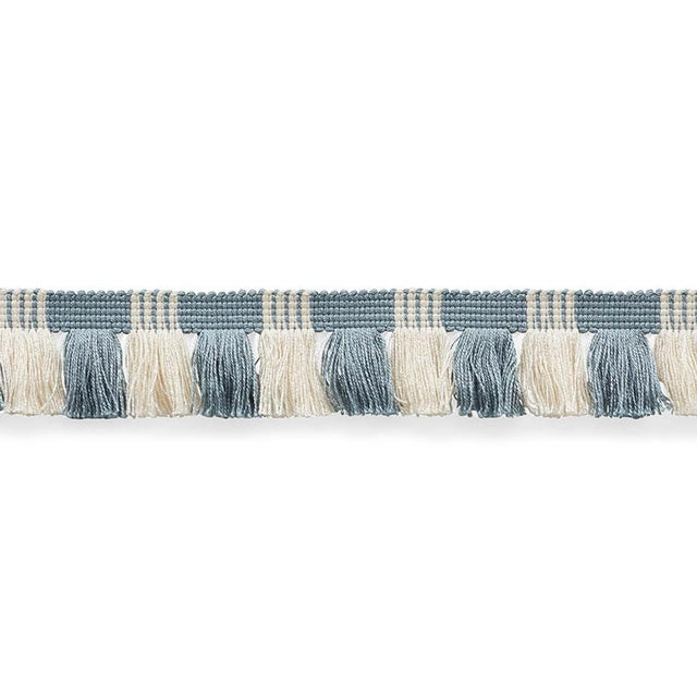 Schumacher Sky & Ivory Juno Fringe