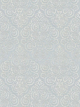 Scalamandre Cirrus Velvet Damask Mist Fabric
