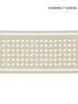 Scalamandre Cassis Laser Cut Tape Linen Trim