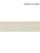 Scalamandre Cassis Laser Cut Tape Linen Trim