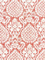 Scalamandre Surat Embroidery Coral Fabric