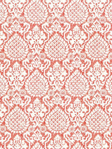 Scalamandre Surat Embroidery Coral Fabric