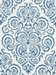 Scalamandre Cirrus Velvet Damask Morning Glory Fabric