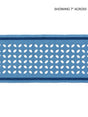 Scalamandre Cassis Laser Cut Tape Blue Jay Trim