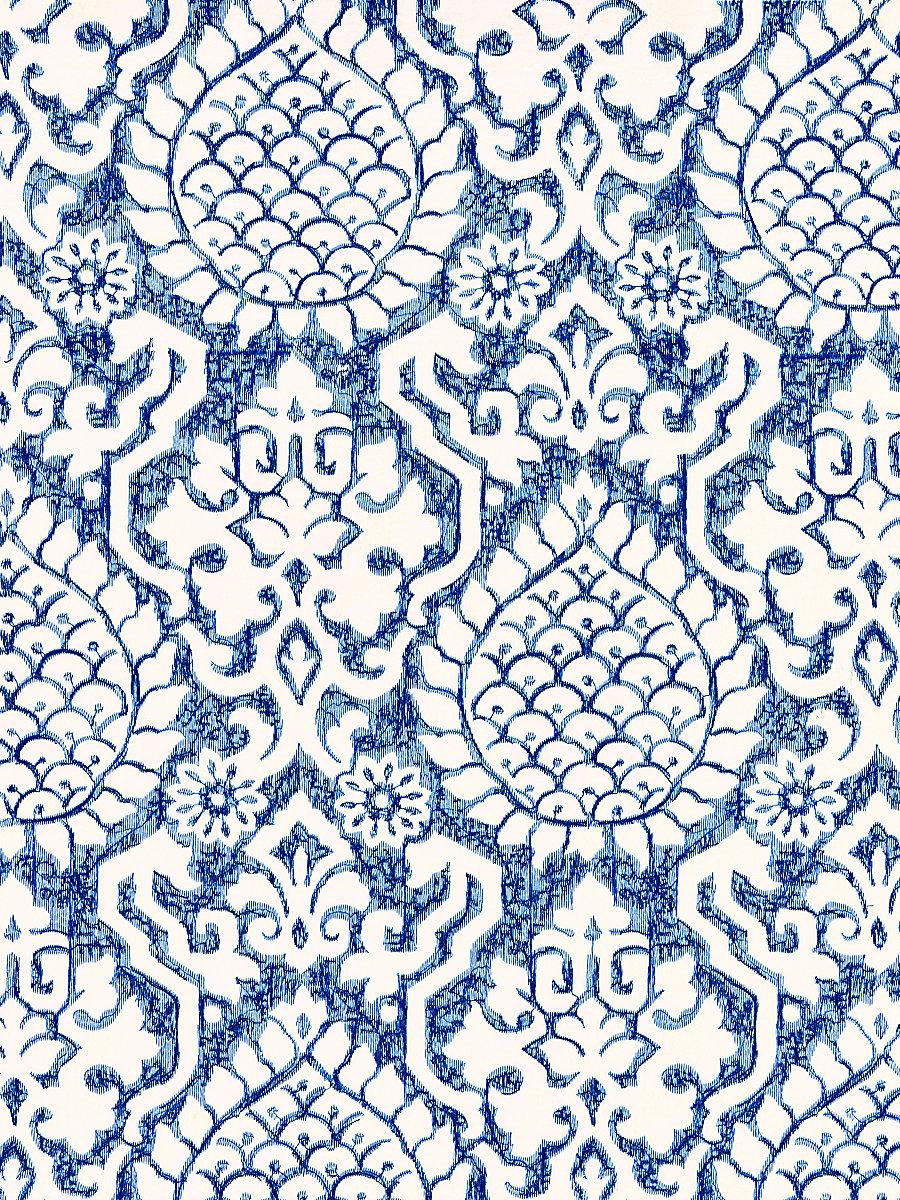 Scalamandre Surat Embroidery Porcelain Fabric