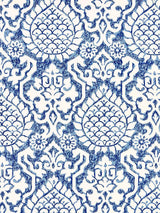 Scalamandre Surat Embroidery Porcelain Fabric
