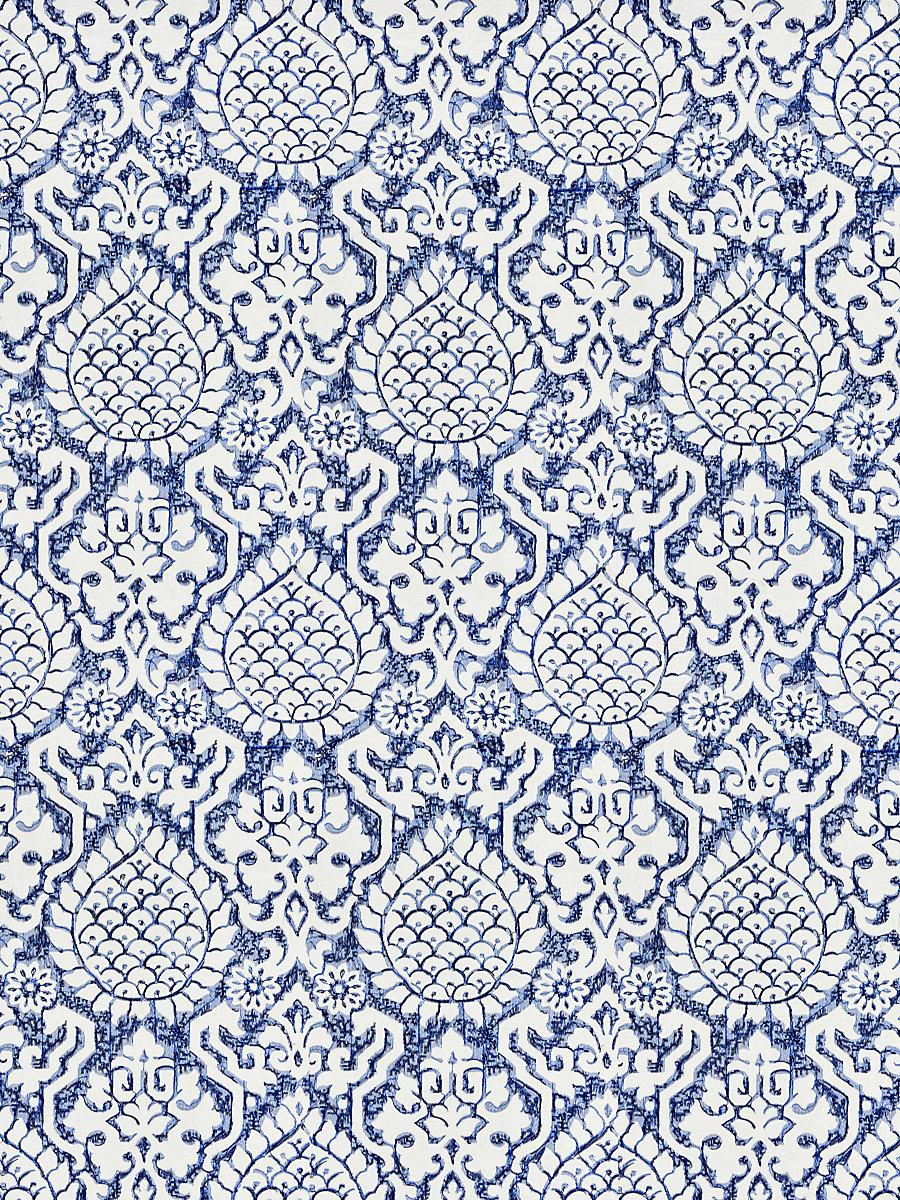 Scalamandre Surat Embroidery Porcelain Fabric