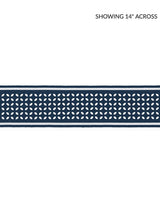 Scalamandre Cassis Laser Cut Tape Navy Trim