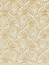Scalamandre Droguet Lampas Beige Fabric