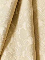 Scalamandre Droguet Lampas Beige Fabric
