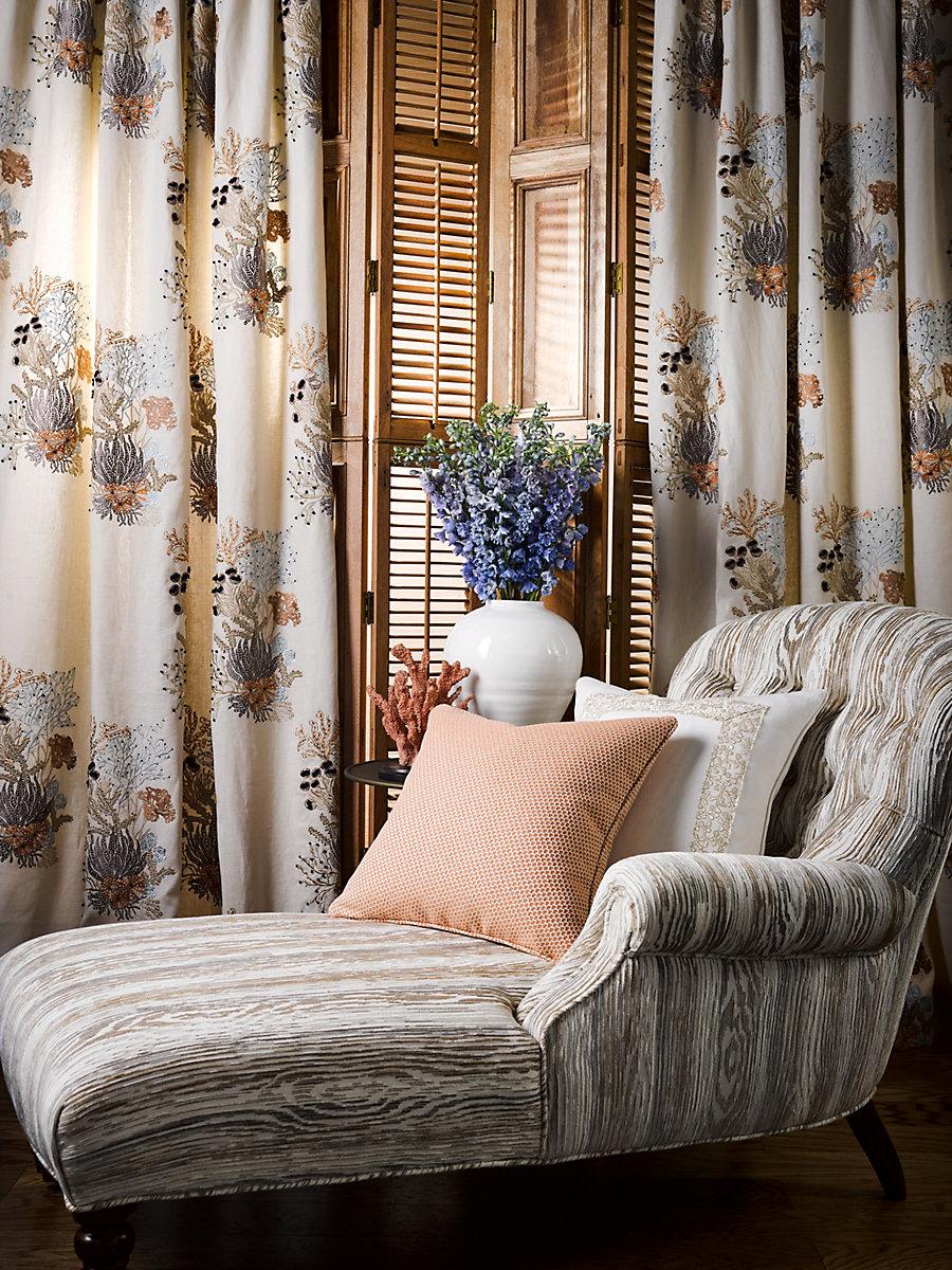 Scalamandre North Downs Cobalt Fabric