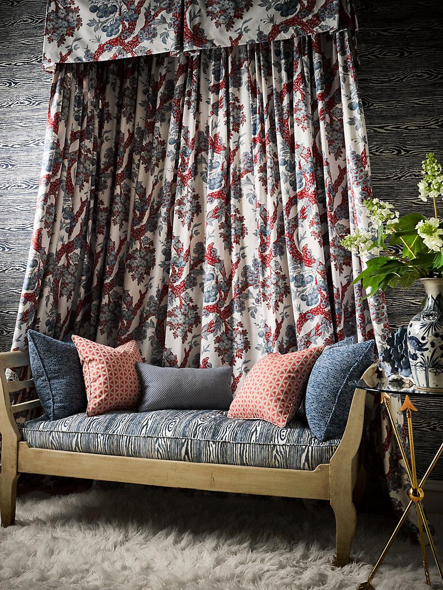 Scalamandre North Downs Cobalt Fabric