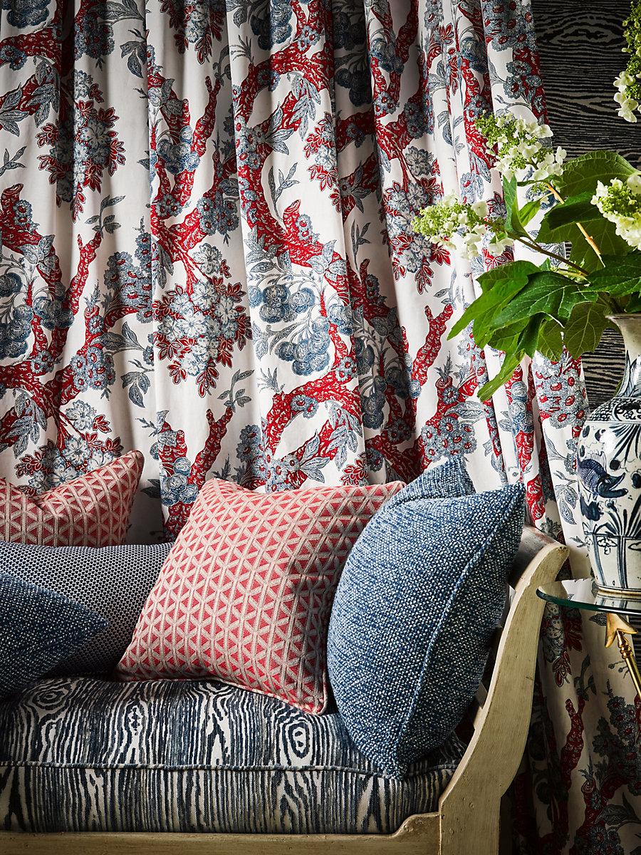 Scalamandre North Downs Cobalt Fabric