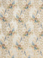 Scalamandre Cheverny Rose & Blue On Ivory Fabric