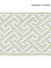 Scalamandre Labyrinth Embroidered Tape Sand Trim