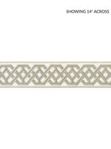 Scalamandre Beaufort Velvet Tape Linen Trim