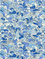 Scalamandre Dragon Dance Porcelain Fabric