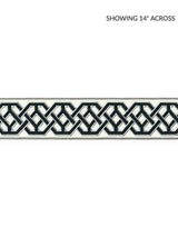 Scalamandre Beaufort Velvet Tape Noir Trim