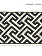 Scalamandre Labyrinth Embroidered Tape Noir Trim
