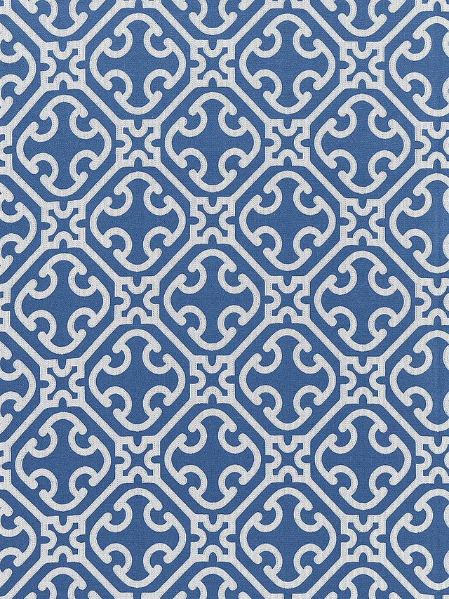 Scalamandre Ailin Lattice Weave Porcelain Fabric