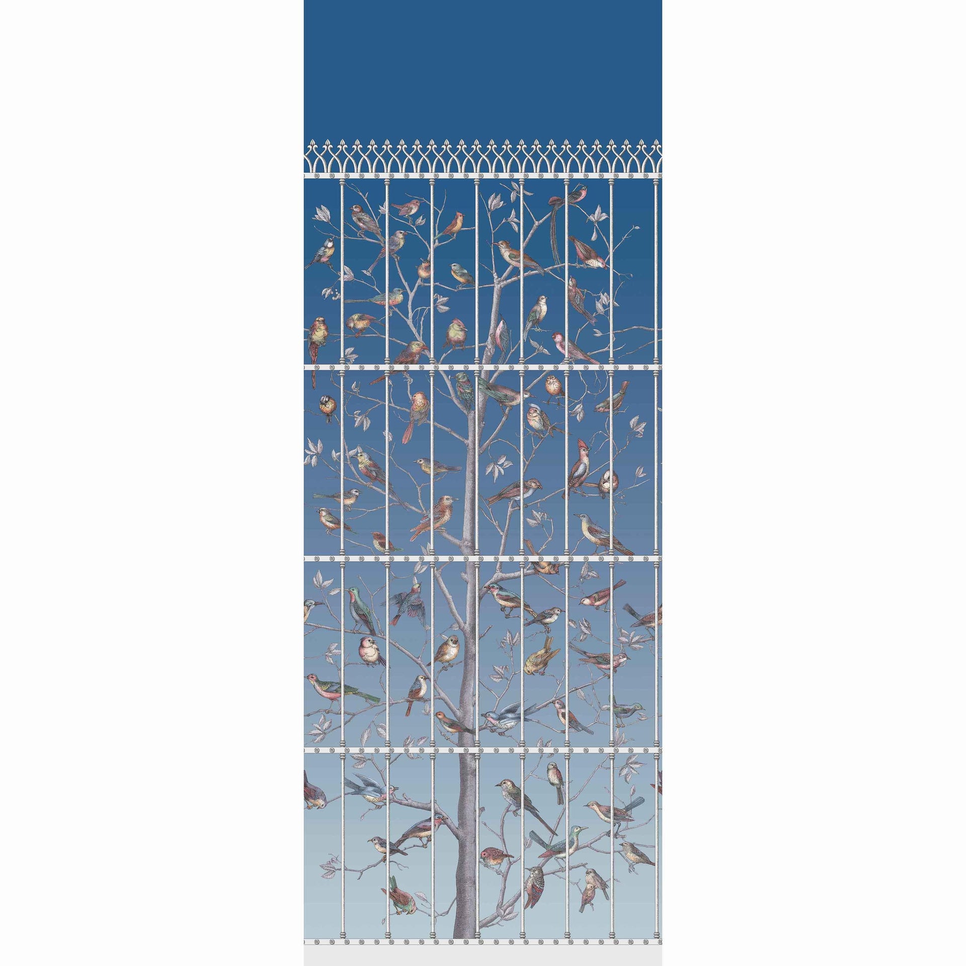 Cole & Son Uccelli Hyacinth Wallpaper